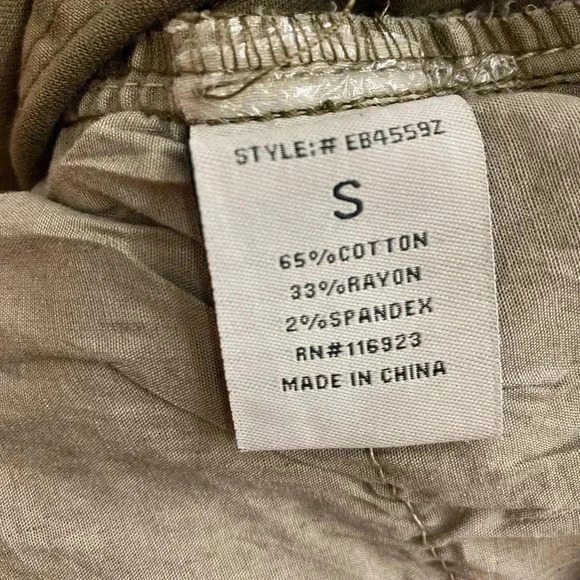 🆕Easel Distress Faded Olive Zebra Print Skinny Pants🆕 - Picture 12 of 12